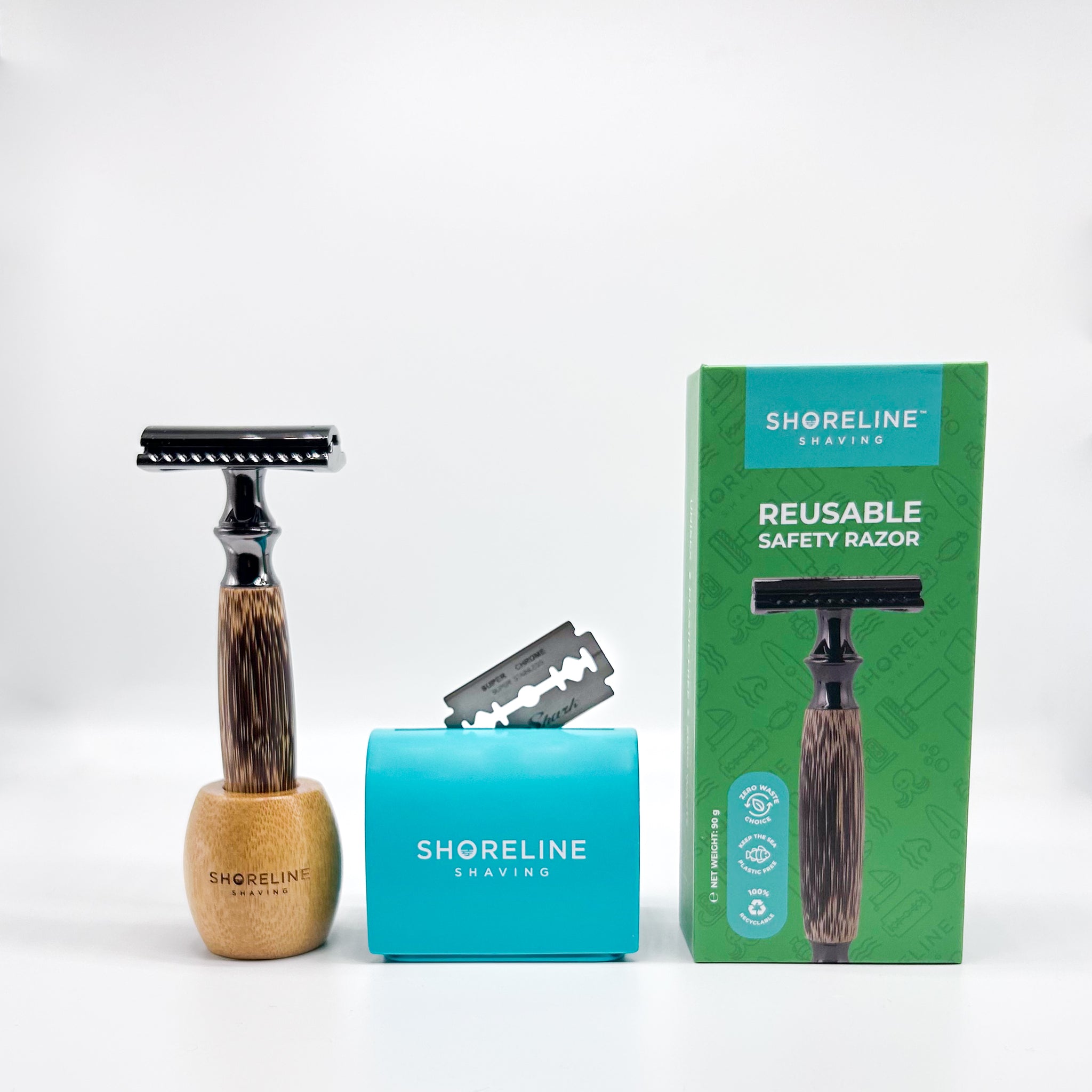 Safety Razor Gift Set for Men & Women | Shoreline Shaving UK