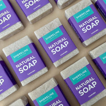 Load image into Gallery viewer, Lavender natural soap bar - Shoreline Shaving
