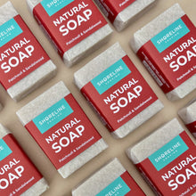 Load image into Gallery viewer, Patchouli and sandalwood natural soap bar - Shoreline Shaving
