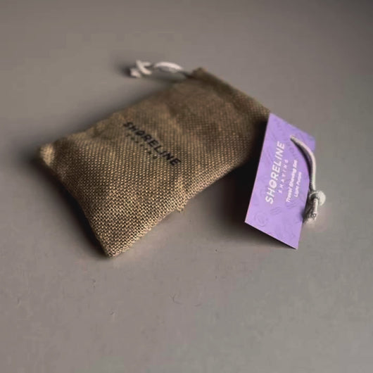 Shoreline Shaving - Travel Set - Light Purple Reusable Safety Razor