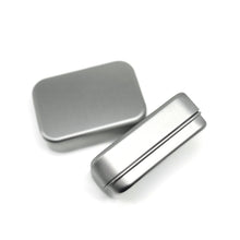 Load image into Gallery viewer, Side profile of metal travel soap tip - Shoreline Shaving

