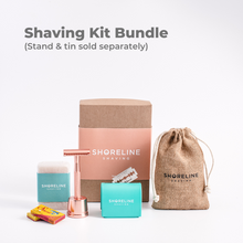 Load image into Gallery viewer, Shaving Kit - Rose Gold Reusable Safety Razor
